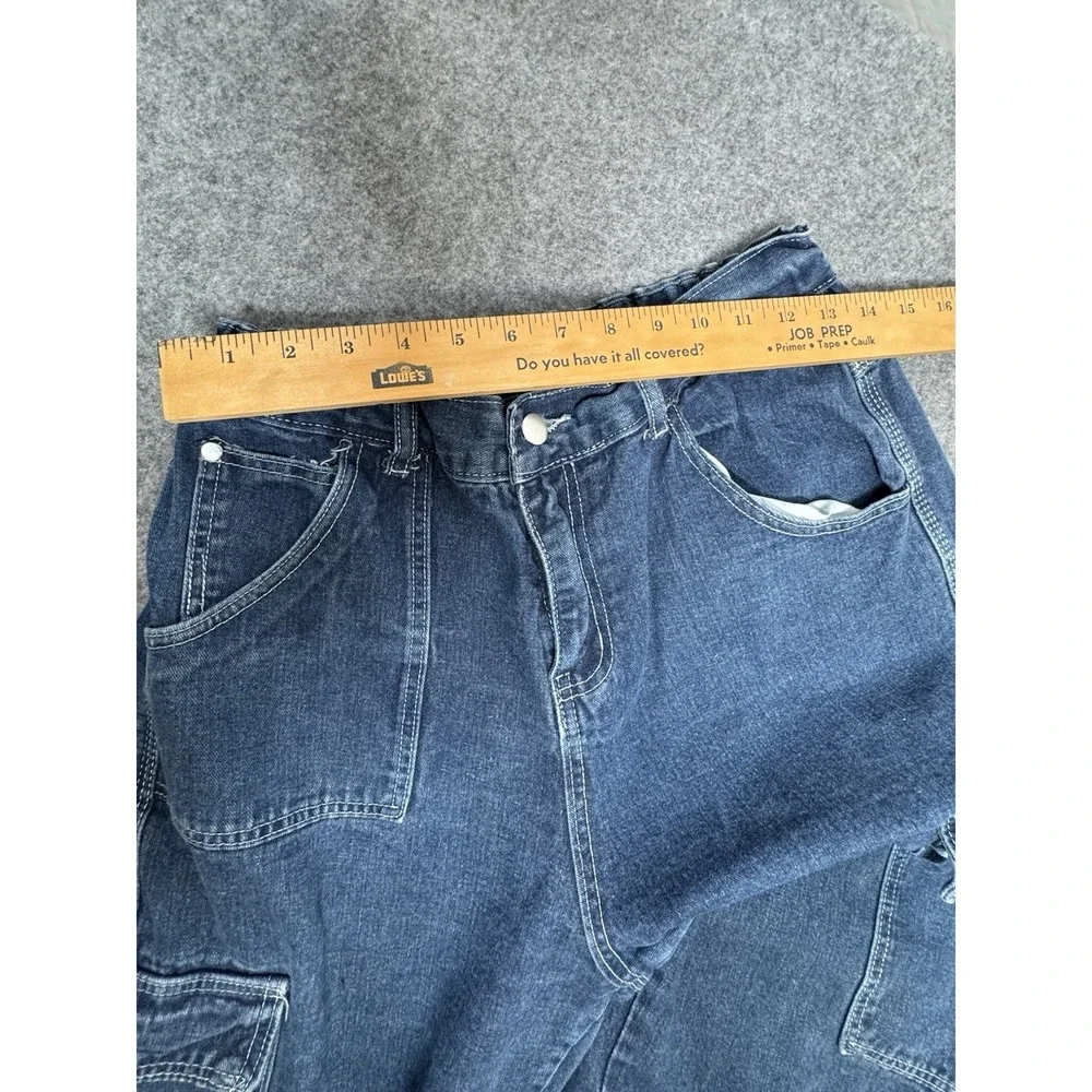 LGSG‎ Men's Jeans Baggy Wide Leg Pants Size 2XL Elastic Waist